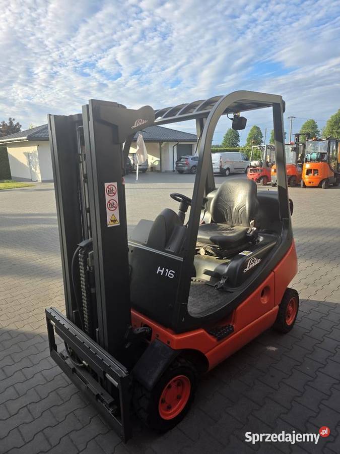 Wózek widłowy Linde H16T03 mazowieckie Huta Błędowska sprzedam