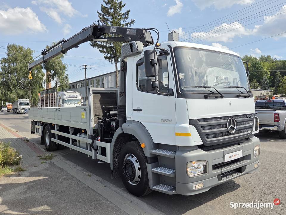 Mercedes AXOR 1824 HDS HIAB 122 Dźwig Żuraw 240KM Łańcut sprzedam