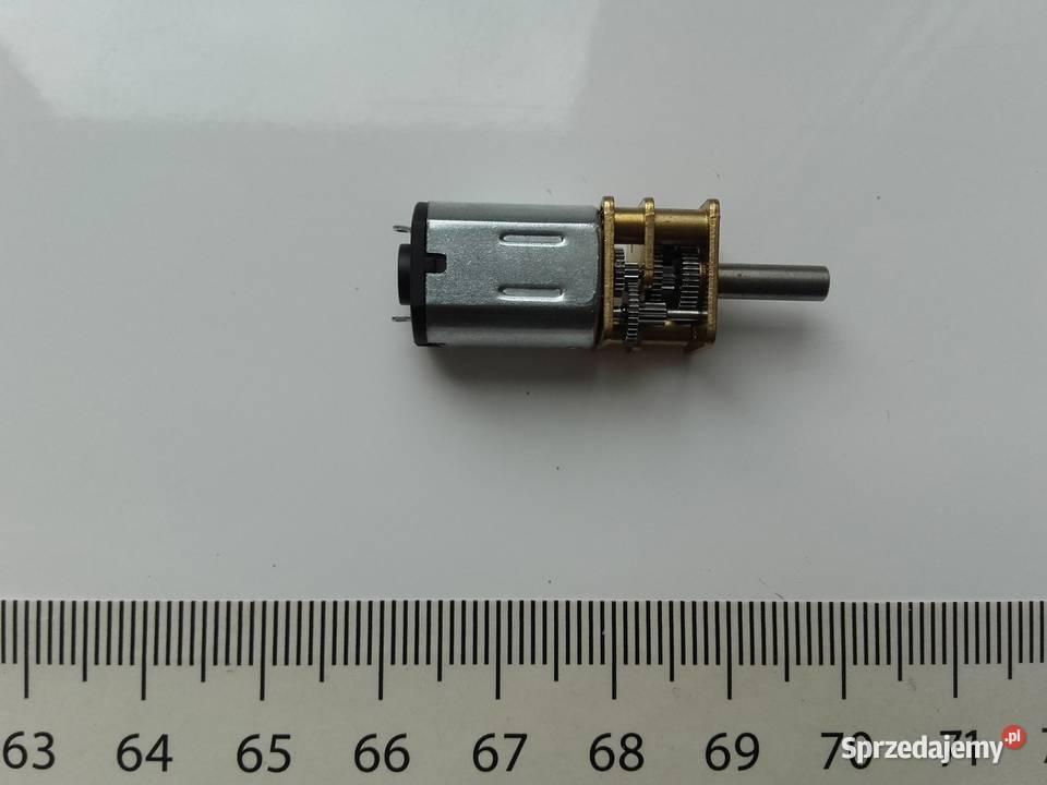 Silnik Micro GA12N20 6V z przekładnią 7 lat+ sprzedam