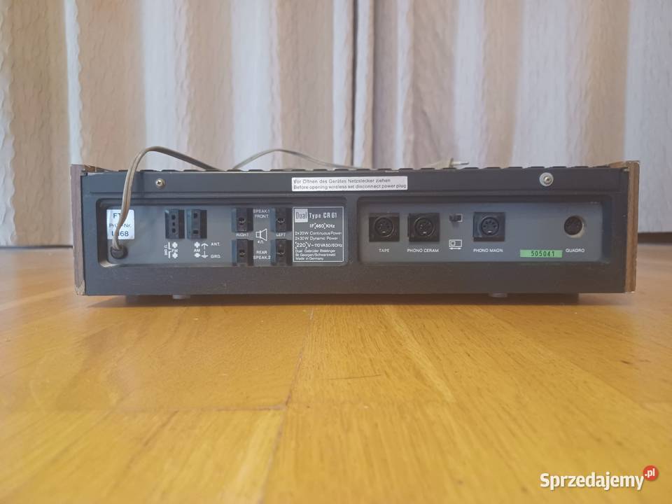 Amplituner DUAL CR 61 Brzezia Łąka