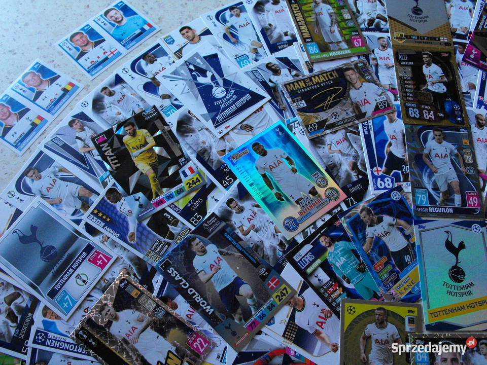 TOTTENHAM HOTSPUR zestaw kart FIFA 365 PANINI i Dla Dziecka