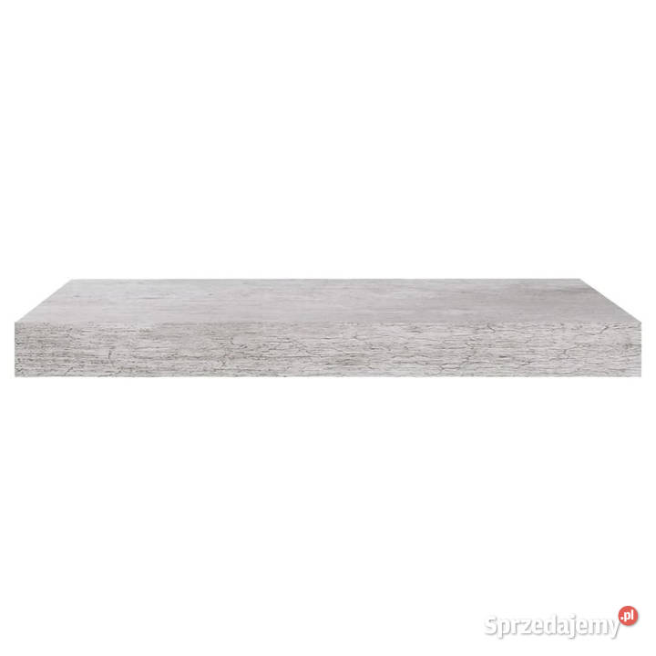 Półka ścienna szarość betonu 50x23x38 MDF Warszawa