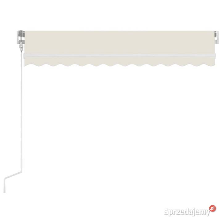 vidaXL Ręcznie zwijana markiza 350 x 250 Dom i Ogród