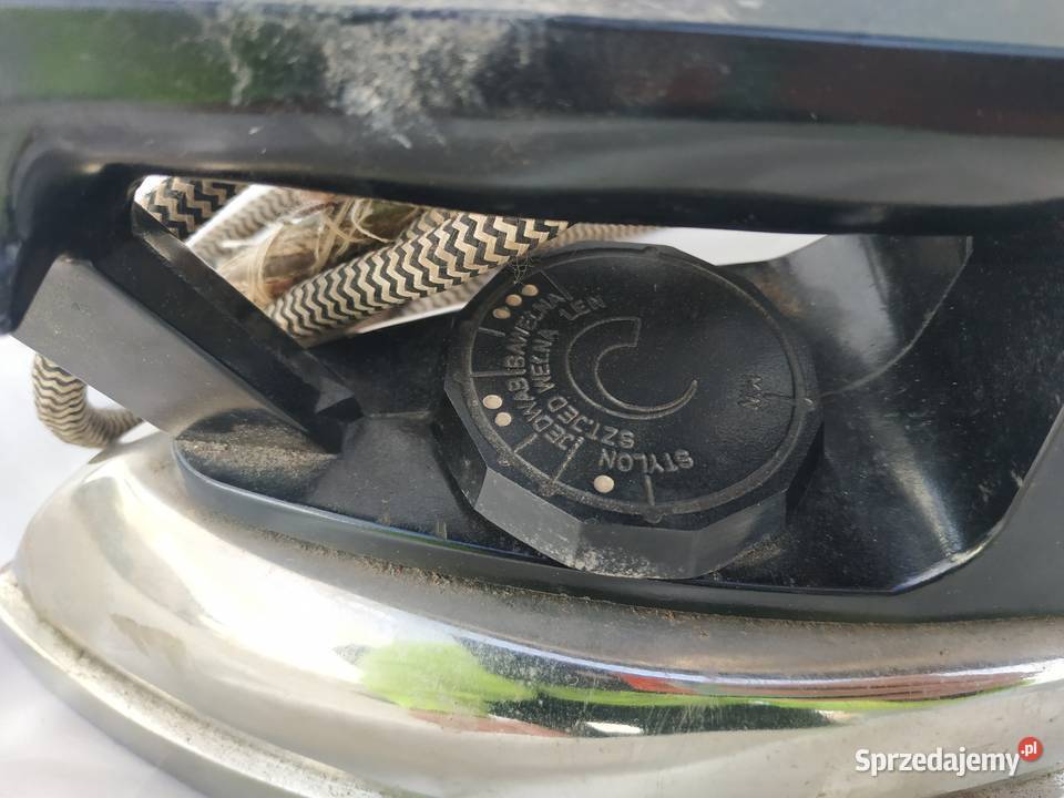 ŻELAZKO CIĘŻKIE elektryczne stare retro Warszawa