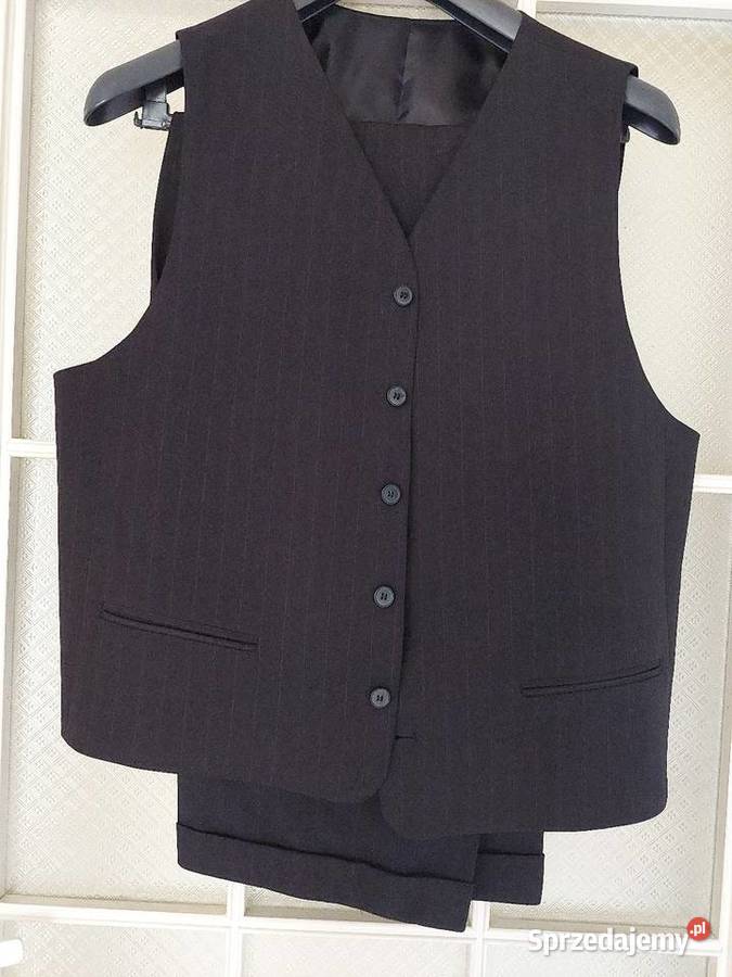 Garnitur męski czarny 176104 Męska Mirosławiec