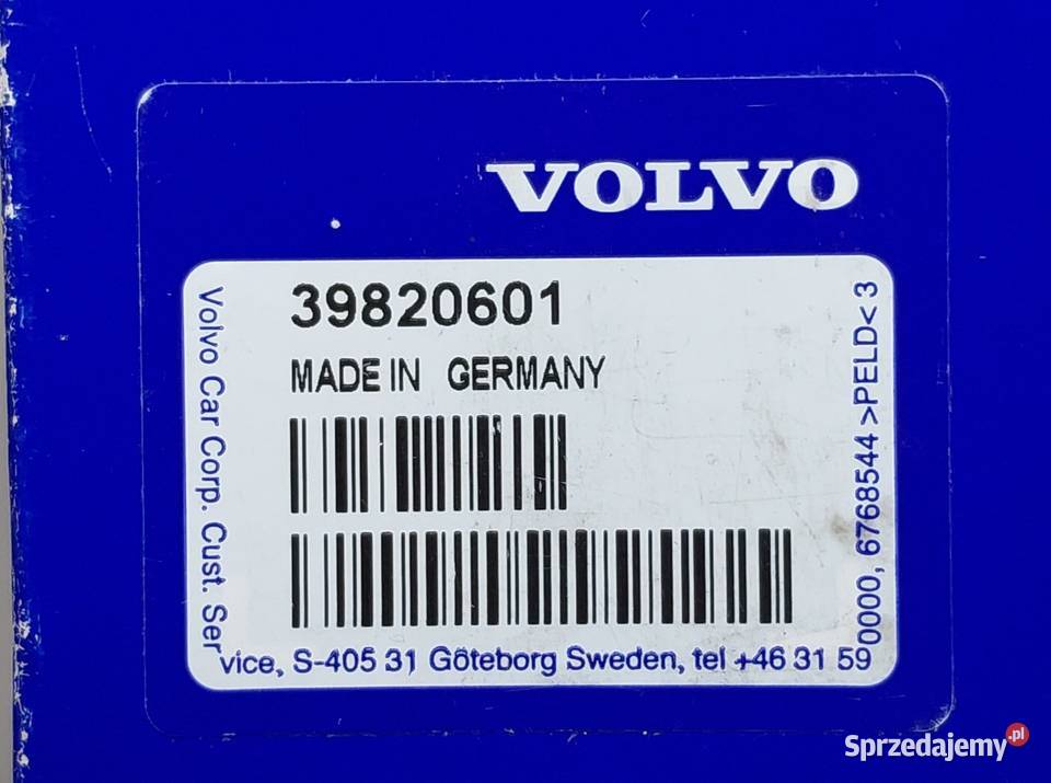 KLAMKA ZEWNĘTRZNA VOLVO V40 II 1219 39820601 osobowe