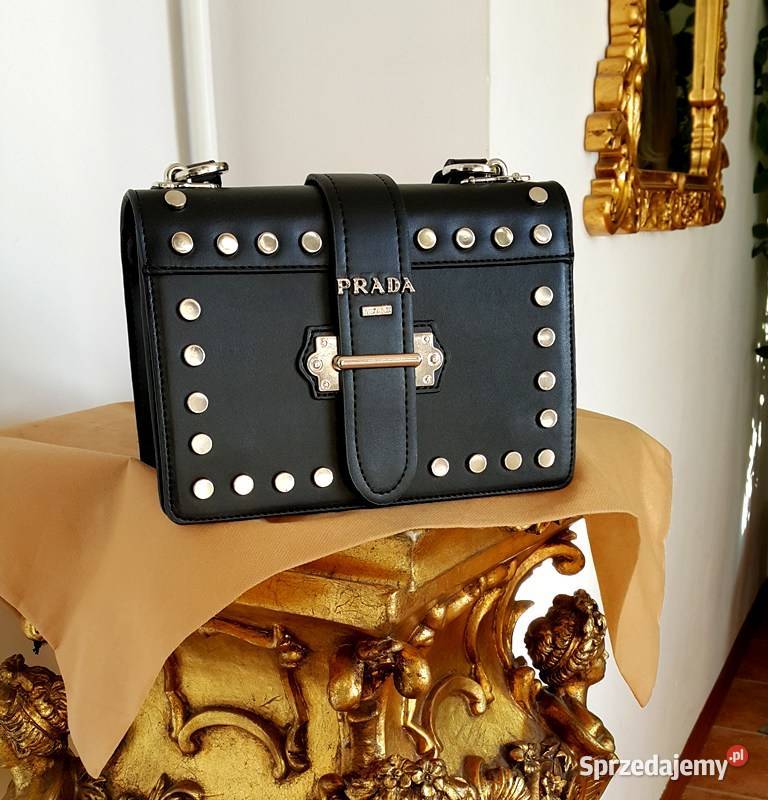 TOREBKA PRADA CAHIER BAG LISTONOSZKA PRADA NITY czerwony Bydgoszcz