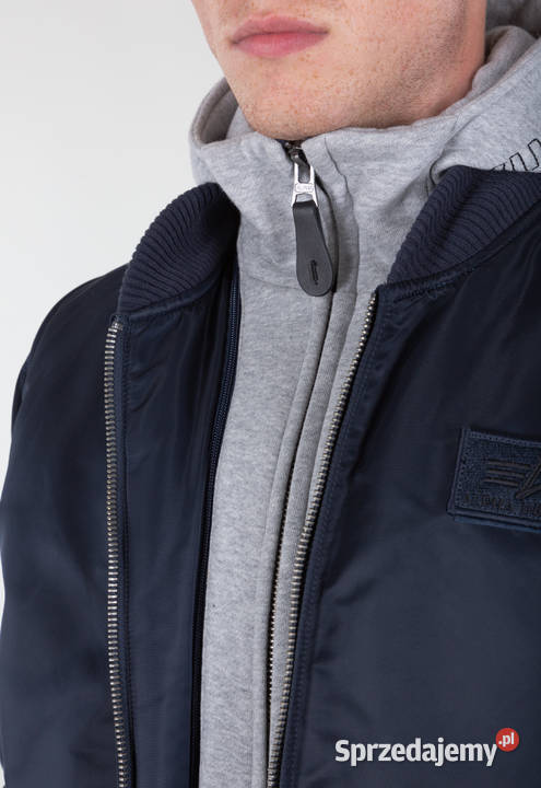 ALPHA INDUSTRIES bomberka MA1 DTEC granatowa