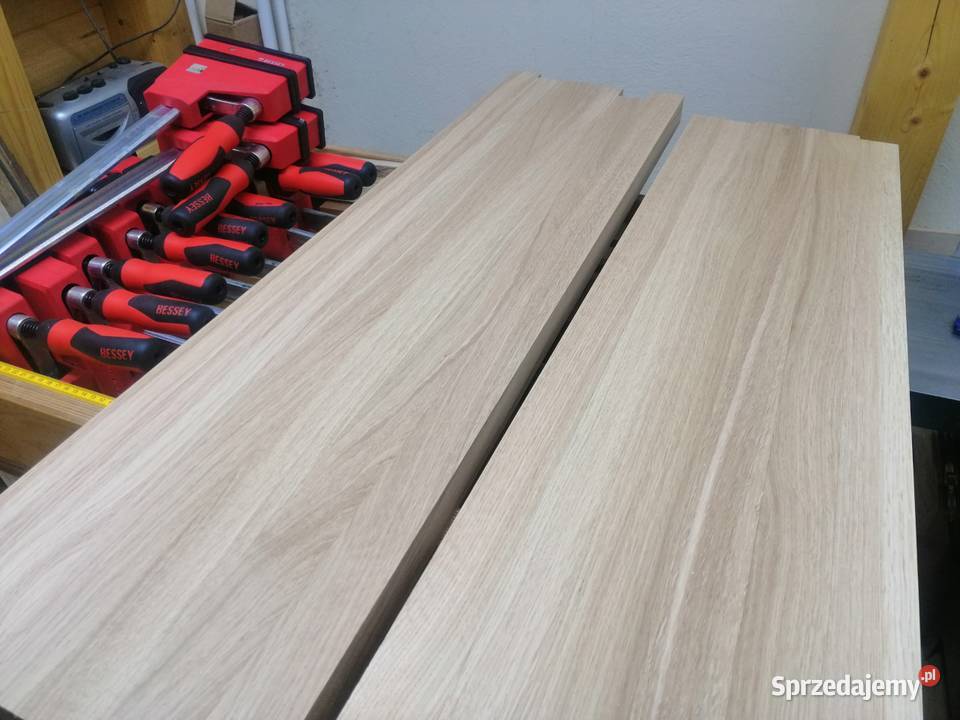 Schody trepy stopnie dębowe jesionowe lite Grodzisk Mazowiecki