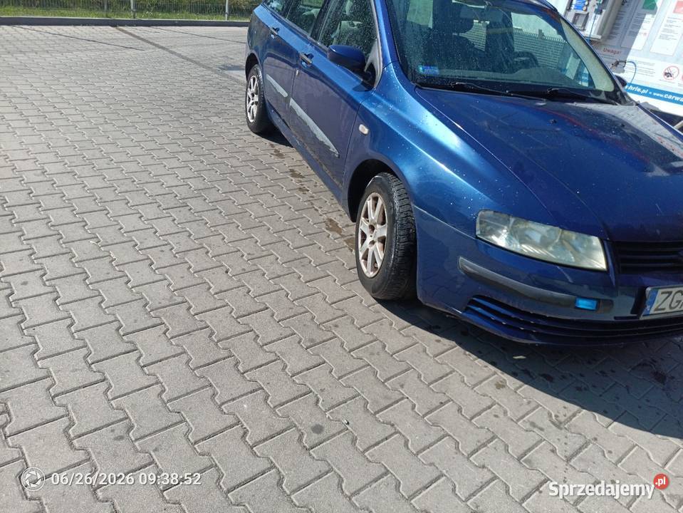 Fiat stilo JTD 19 niebieski Gryfino