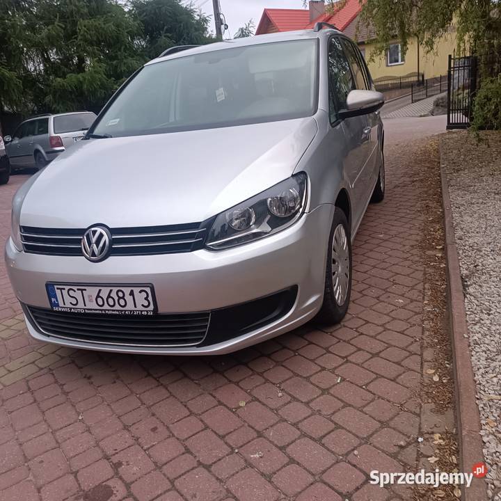 Volkswagen Touran 16 TDI wersja comfortline 7 nieuszkodzony Motoryzacja Pawłów