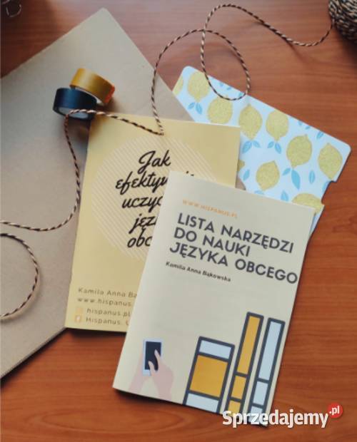 Lista narzędzi do nauki języka obcego książka Sośnie