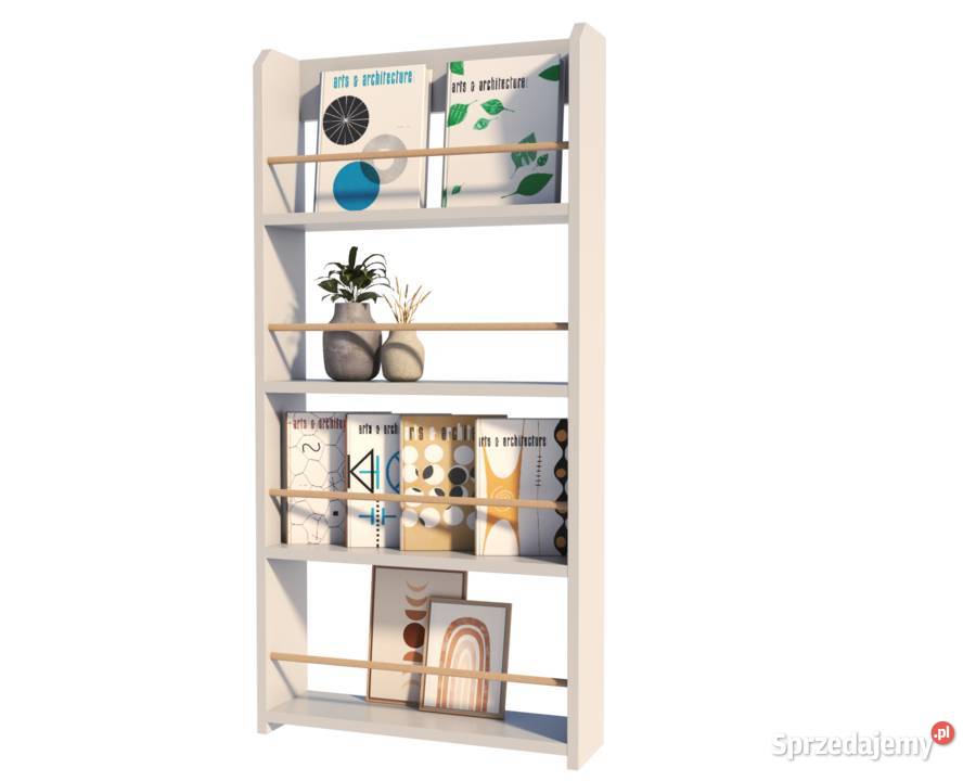 Regał Półka na książki zabawki Franco Kolory