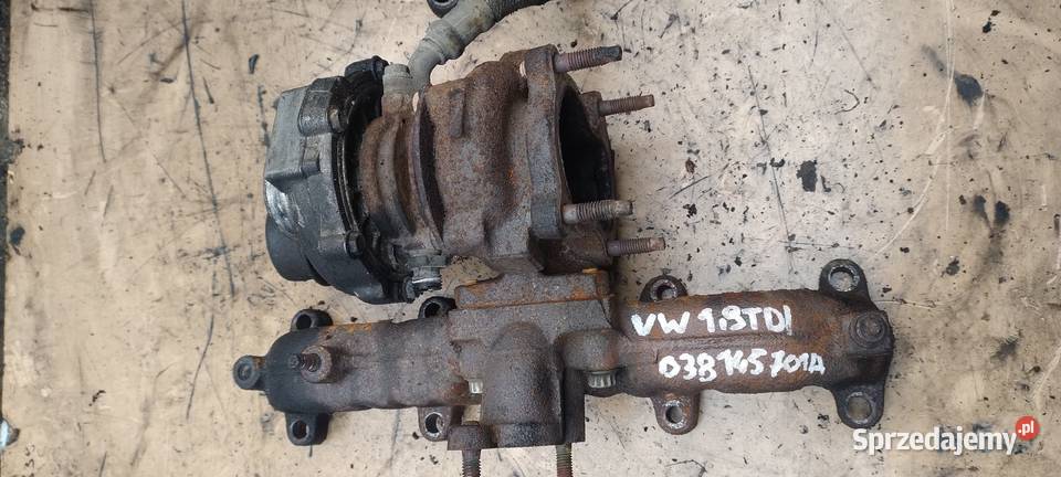 VW SEAT SKODA 19TDI turbosprężarka 038145701A świętokrzyskie Kielce