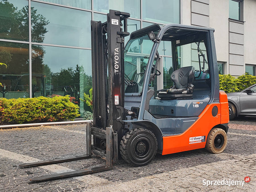 Wózek widłowy Toyota 02-8FGF18 1,8 t duplex 3,3 m LPG | 2016| 5288 mth