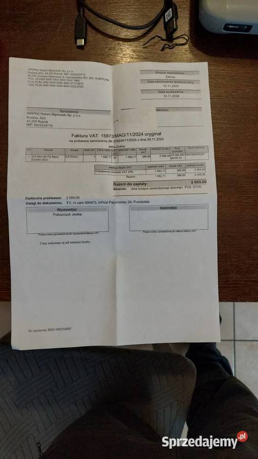 Dron Dji Mini 4k FMC Borówno