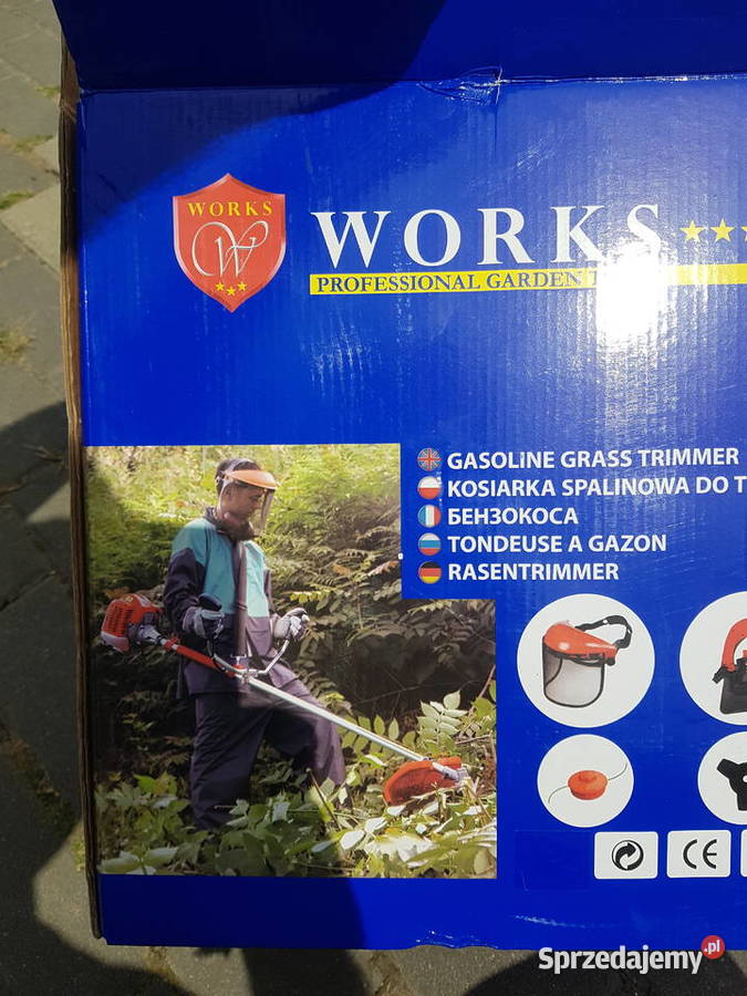 Wykaszarka SPALINOWA do trawy WORKS BC520 55 Głogowa