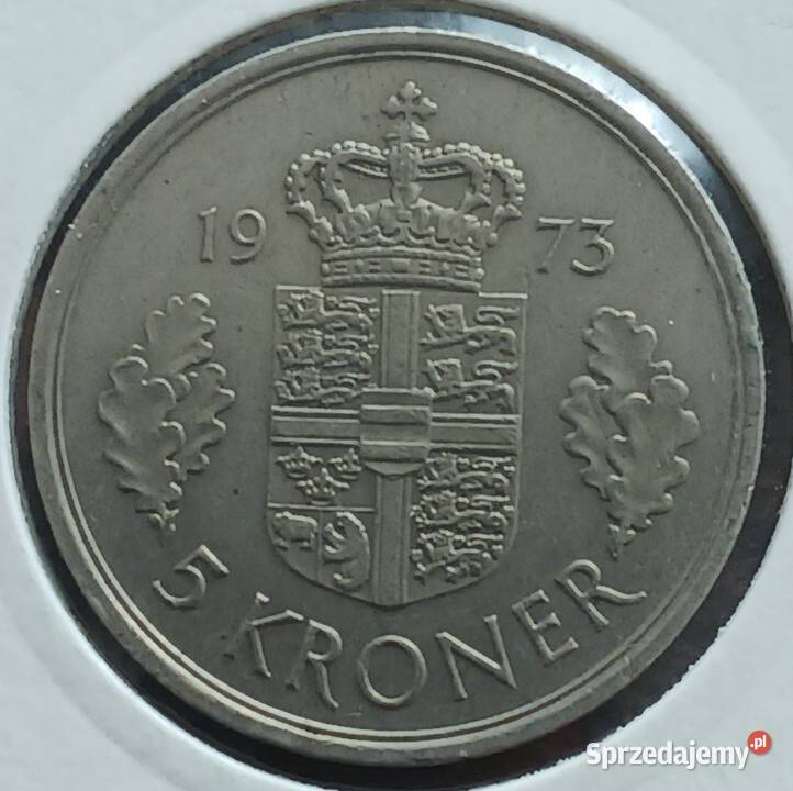 5 Koron Dania 1973 r Małgorzata II sprzedam