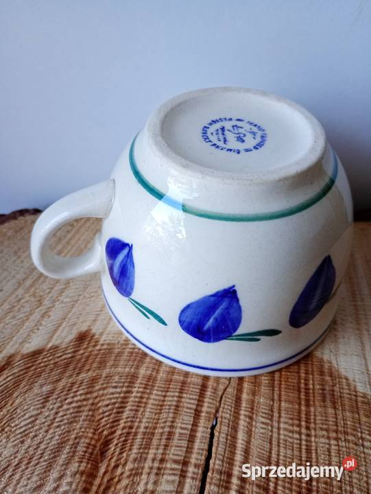 Filiżanka Fajans Włocławek Robert Budwing kujawsko-pomorskie sprzedam