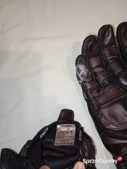 Rękawice motocyklowe Seca Trackday Short Black Krośnice