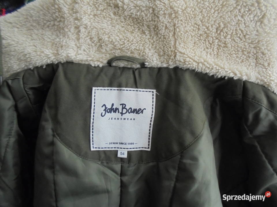 kurtka zimowa męska 54 khaki Płaszcz zimowy Kraków sprzedam