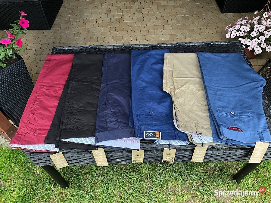 Elegant Classic MENS Dressing Pants Formal czarny Łódź sprzedam