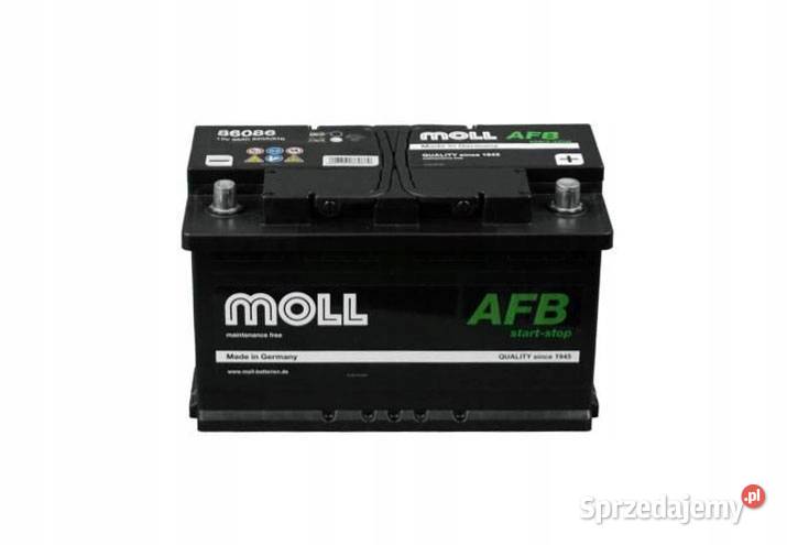 Akumulator Moll 86Ah AFB P 86086 dolnośląskie Jelcz-Laskowice