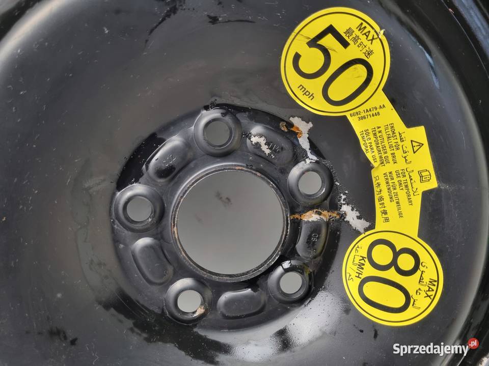 KOŁO DOJAZDOWE Ford Focus Mk2 C dojazdówka 12590 Chełm sprzedam