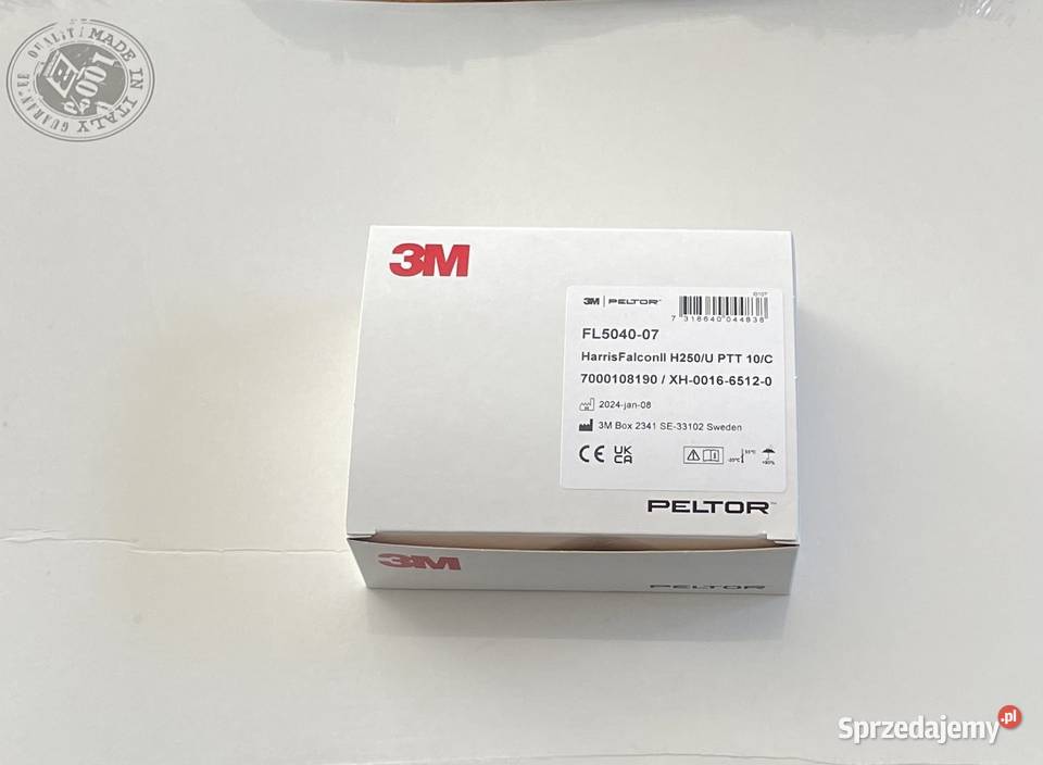 3M Peltor PTT FL5040 harris falcon NATO Tczew sprzedam
