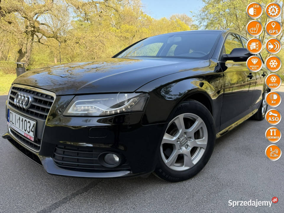 Audi A4 Avant 18 TFSI 160 Alu 17 Automat BiXenon Rok produkcji 2009 Józefkowo
