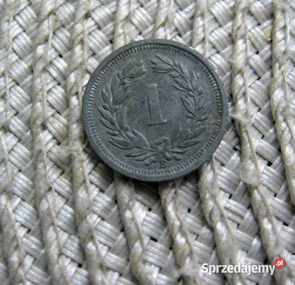 Szwajcaria 1 Rapen 1946r Cynk Kalisz sprzedam