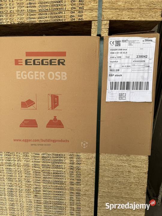 płyta osb 6 mm Egger 1250x2500 58 najtańsza