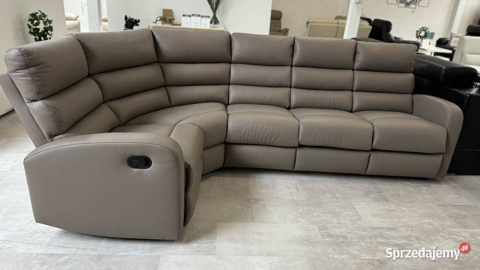 Mega PROMOCJA nowy narożnik Skóra Naturalna Żory