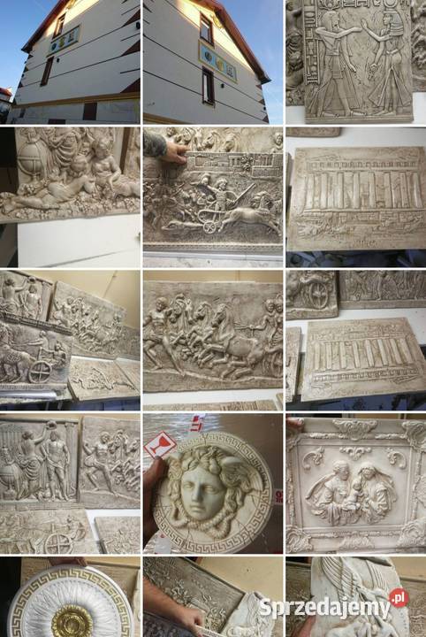 płaskorzeźba sztukateria sztukateria gipsowa