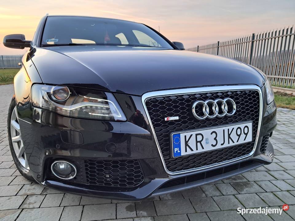 Audi A4 B8 Avant 20 TDI DPF multitronic S line Kraków