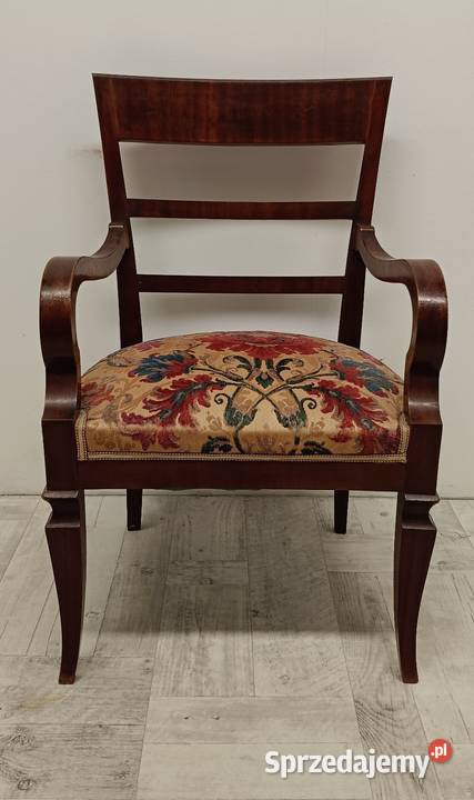 krzesło fotel design art deco do biurka gabinetu Radomsko