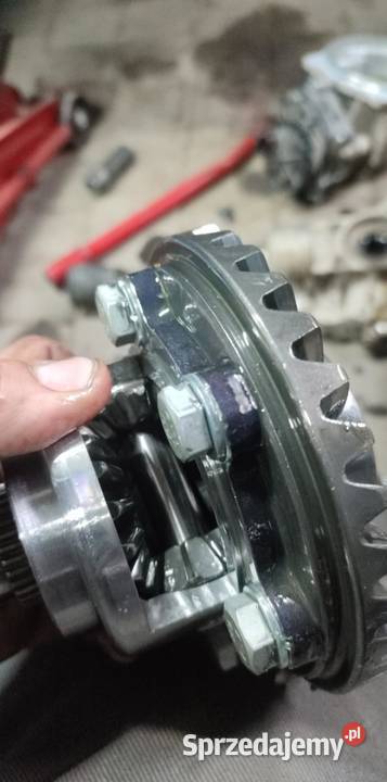 Odes przedni dyferencjał uszkodzony Marklowice