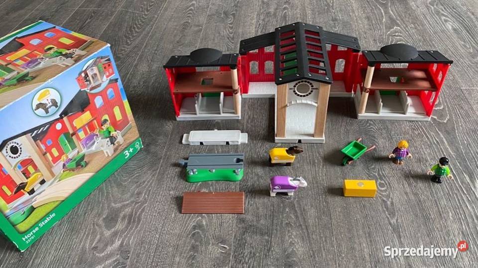 BRIO 33791 Duża Stajnia zestaw nowy kolejka sprzedam