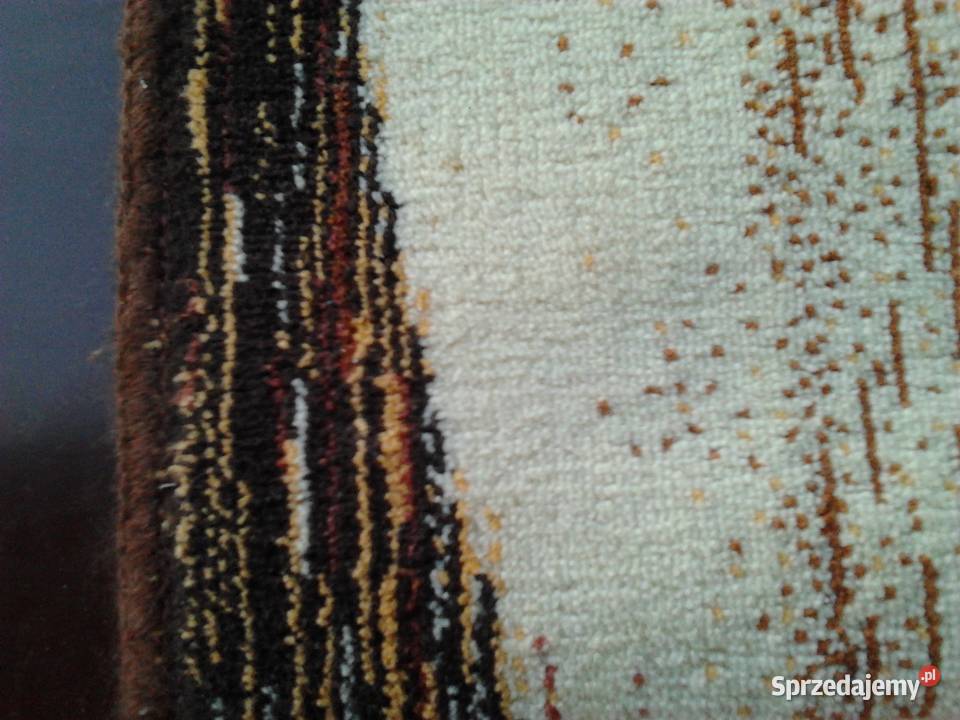 duży dywan vintage retro produkt polski