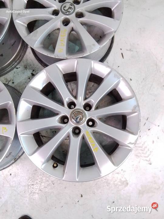Opel Meriva B FELGI ALUMINIOWE 7JX17 R17 5X110 Opole Lubelskie