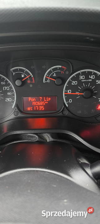 FIAT DOBLO 14 16V GAZ Osoba Prywatna Chocznia