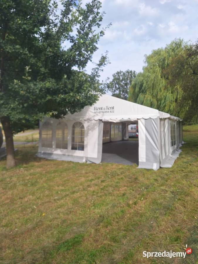 Namioty bankietowe z podłogą Ostrówek