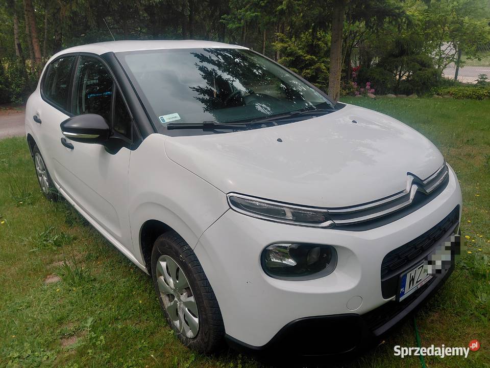 Sprzedam Citroen C3 VAN 2019 bezwypadkowy salon kupiony w Polsce mazowieckie Kampinos sprzedam