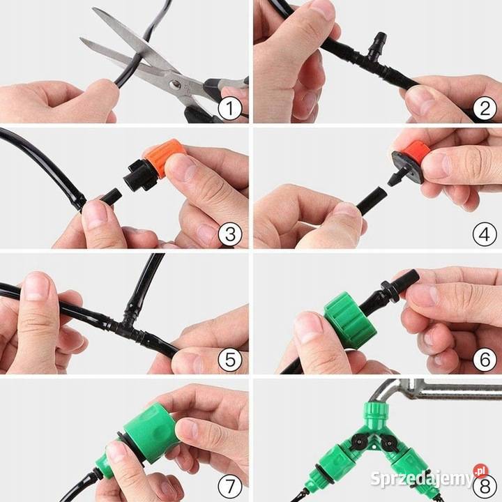 Zestaw do nawadniania kropelkowego system Zamość