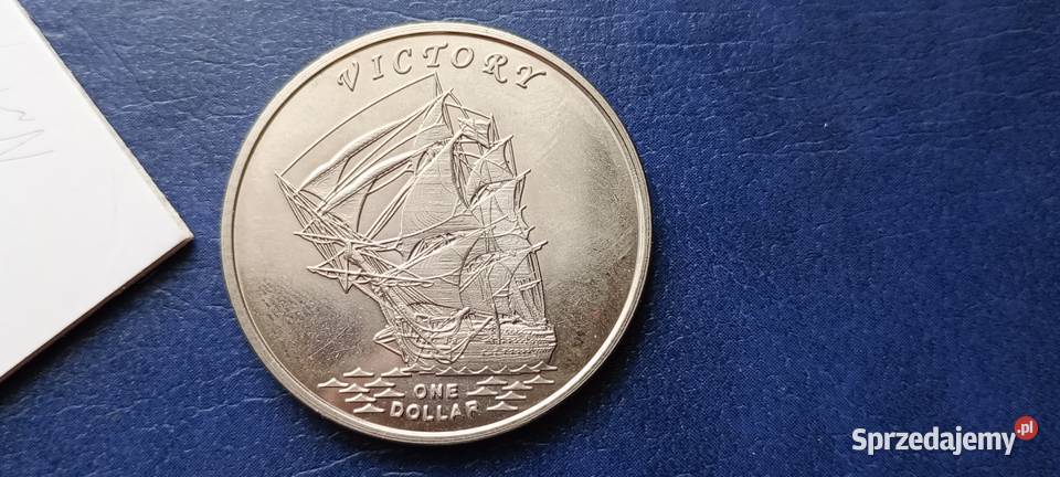 Stare monety 1 dolar 2014 Victory Wyspy Gilberta Numizmatyka