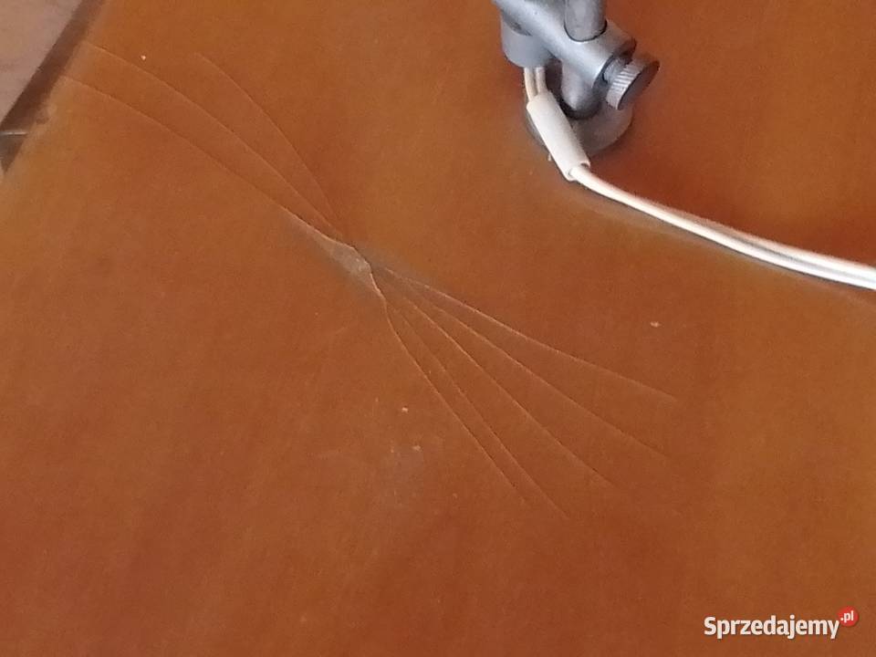 Lampa ze stolikiem z okresu PRL Antyki sprzedam