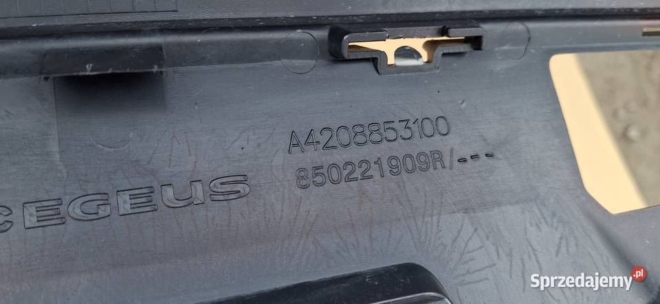 CITAN W420 KANGOO III ZDERZAK TYŁ TYLNY ŚRODEK osobowe Bieleń