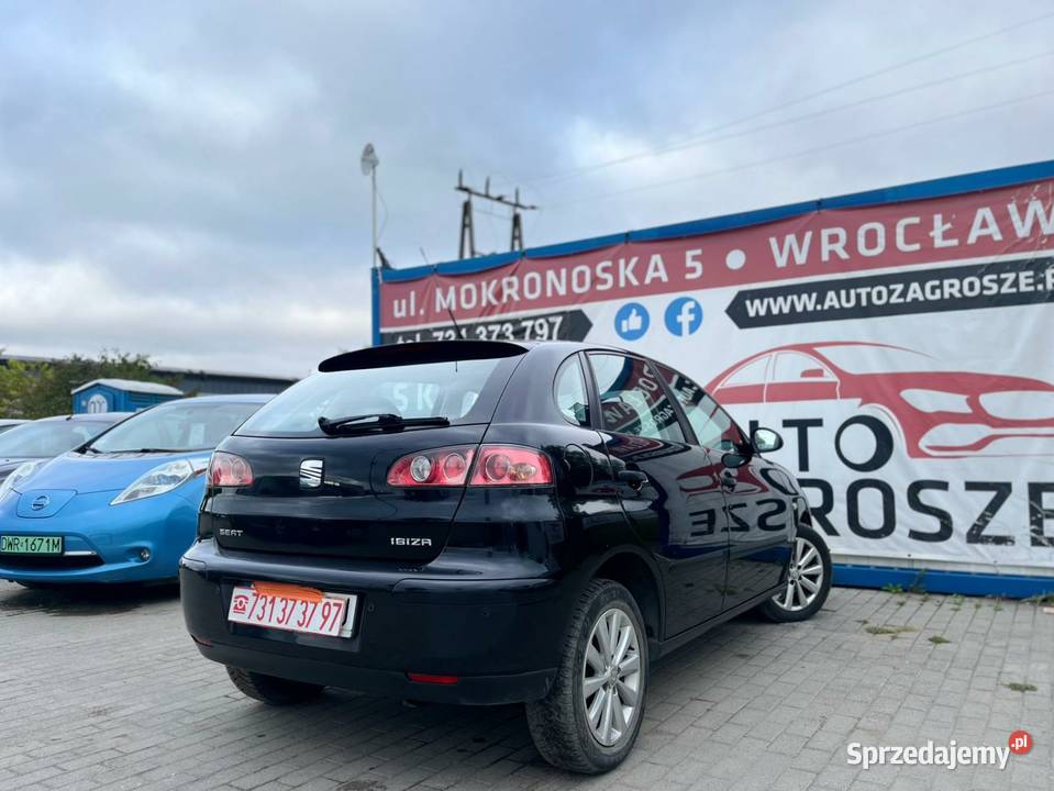 Seat Ibiza 14 Benzyna 20045 drzwiSprawna klima Ibiza Wrocław sprzedam