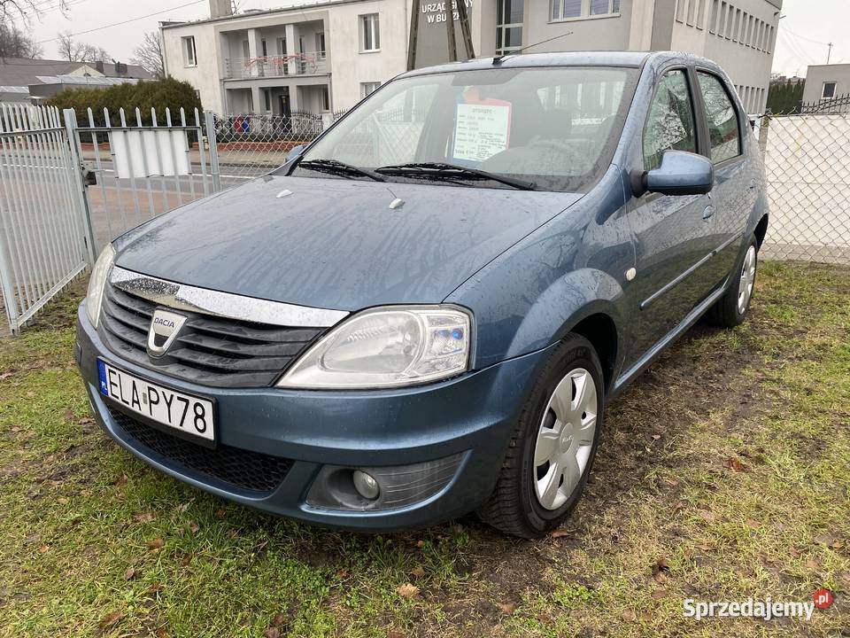 DACIA LOGAN 14b 106000 ZAREJESTROWANY niebieski łódzkie Łask