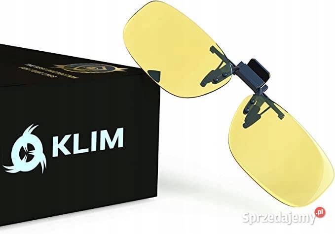 Okulary blokujące niebieskie światło z klipsem